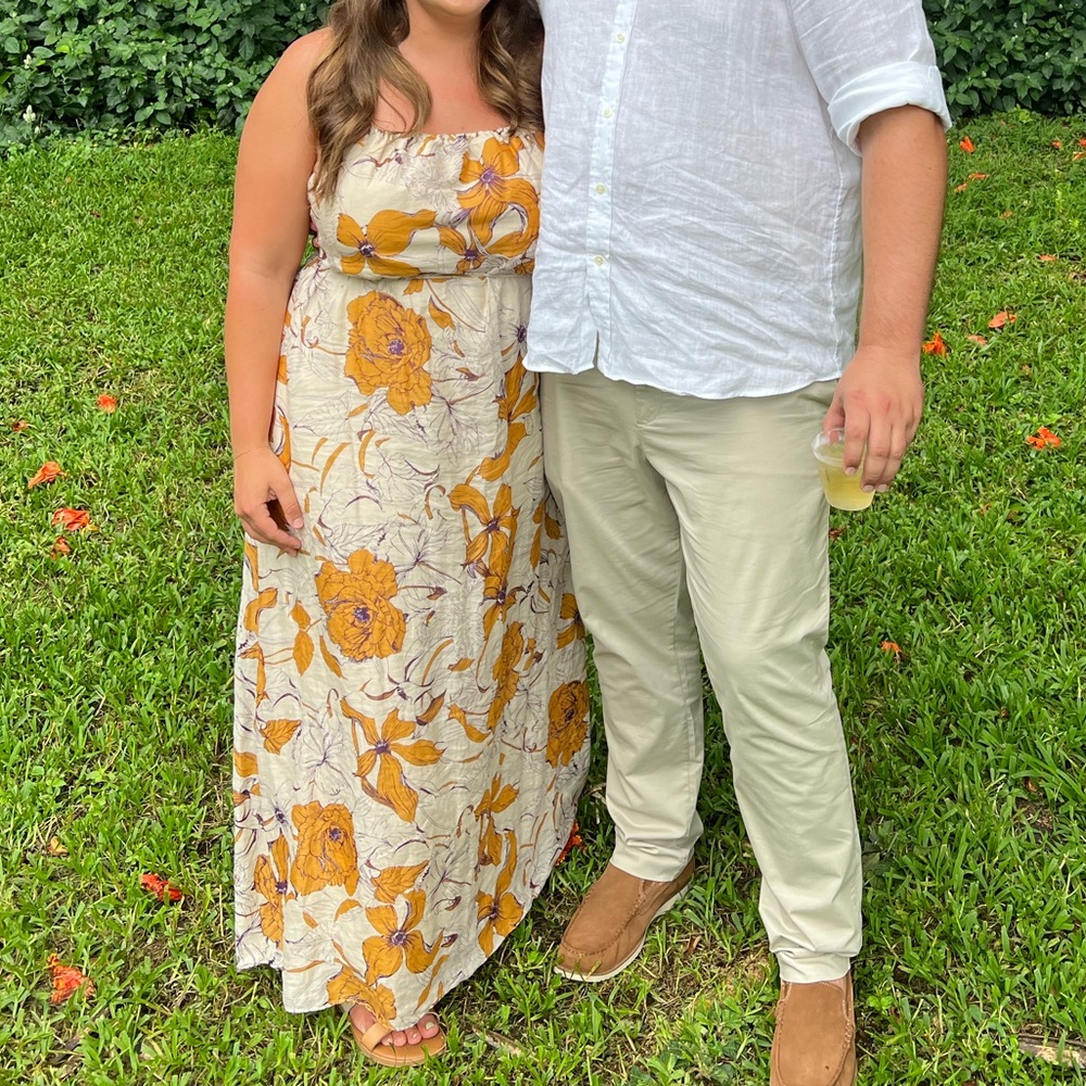 Floral maxi dress